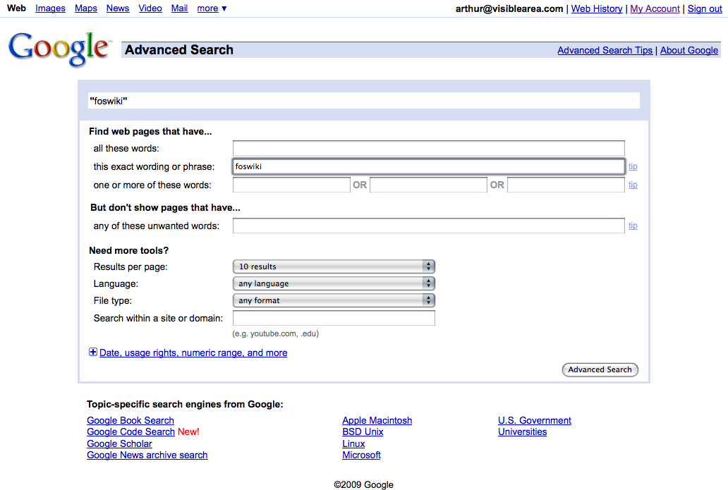 Google Advanced Search-live update-20090501.png